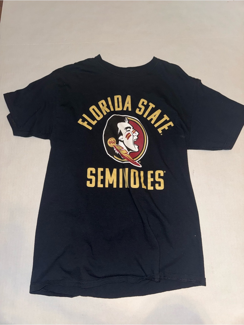 Florida State Seminoles Black Logo Tee